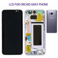 samsung g950f galaxy s8 touch+lcd+frame purple violet original Service Pack