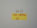 usb port charge 21