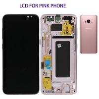 samsung g950f galaxy s8 touch+lcd+frame pink original Service Pack