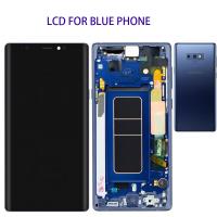 Samsung Note 9 N960f Touch+Lcd+Frame Blue Original Service Pack