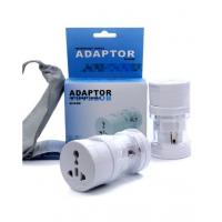 EU-UK-USA-AUS All In One Travel Charger Adapter Plug white in blister