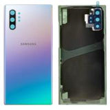 samsung galaxy note 10 plus n975 back cover aura glow/silver original