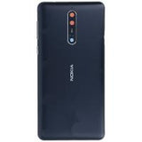 nokia 8 back cover blue