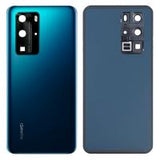 huawei p40 pro back cover blue AAA