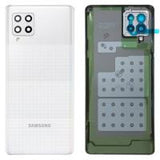 Samsung galaxy A42 5G A426 back cover+glass camera white original