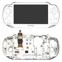 Sony Playstation PS Vita 1000 1001 touch+lcd+frame white