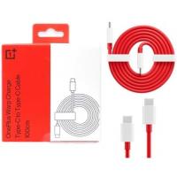 OnePlus Warp Charge Type-C Cable SUPERVOOC C201A (100cm) Red 5461100018 In Blister