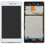 Sony Xperia Z3+ Z3 Plus Z4 E6553 E6533 touch+lcd+frame white