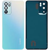 Oppo Reno 6 5G Back Cover+ Camera Glass Blue AAA