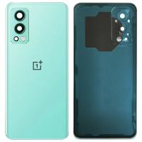 One Plus Nord 2 5G Back Cover+Camera Glass Blue AAA