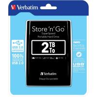 2TB Verbatim Store N Go 2.5 Inch USB 3.0 Black