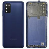 Samsung Galaxy A03s A037f Back Cover+Camera Glass Blue Original (ASIA VERSION)