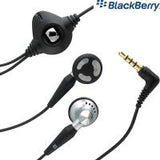 Black Berry Wired Stereo Headset 3.5mm Original Black Bulk
