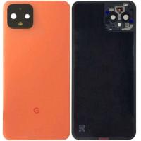 Google Pixel 4 Back Cover+Camera Glass Orange Original