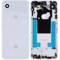 Google Pixel 3A  Back Cover+Camera Glass White