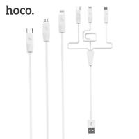 Hoco Data Cable 3 IN 1 X1 Rapid Lightning/USB Type-C/Micro USB 100cm White In Blister