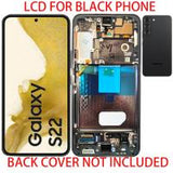 Samsung Galaxy S22 S901B Touch+Lcd+Frame Phantom Black Original Service Pack