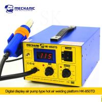 MECHANIC HK-850TD 550W Hot Air SMD Desoldering Station Automatic BGA Rework Tools For Mobile Phone
