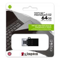 Kingston Pen Drive 64 GB USB 3.1 Gen 2 DTDUO3G2/64GB DataTraveler microDuo3 G2