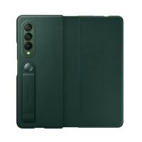 Leather Flip Cover For Samsung Galaxy Z Fold3 5G F926 EF-FF926LGEGWW Green In Blister