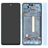 Samsung Galaxy A536 A53 5G Touch+Lcd+Frame Blue Service Pack