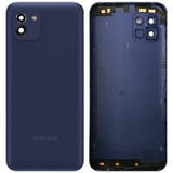 Samsung Galaxy A03 A035G Back Cover+Camera Glass Blue Original