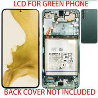 Samsung Galaxy S22 Plus S906B Touch+Lcd+Frame+Battery Green Original Service Pack