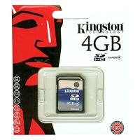 Kingston Memory Card SD4/4GB