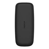 Nokia 105 DS 2017 Ta-1034 Back Cover Black