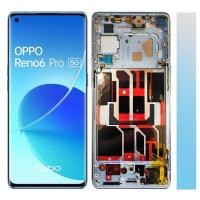 Oppo Reno 6 Pro 5G Touch+Lcd+Frame Blue Service Pack