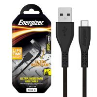 Energizer Type-C Cable LifeTime 1.2m Black C41C2AGBKM In Blister