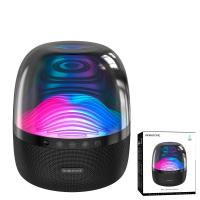 Bluetooth Speaker Borofone BP8 Glazed Colorful Luminous Black In Blister