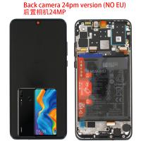 Huawei P30 Lite (Back Camera 24mp Version) Touch+Lcd+Frame+Battery Black Service Pack