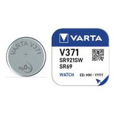 Varta Silver Coin AG6 / V371 SR920W In Blister