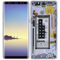 Samsung Galaxy Note 8 N950f Touch+Lcd+Frame+Battery Violet Grey Service Pack