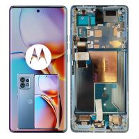 Motorola Edge 40 Touch+Lcd+Frame Blue Service Pack