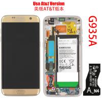 Samsung Galaxy G935A (USA AT&amp;T) Touch+Lcd+Battery Gold Service Pack
