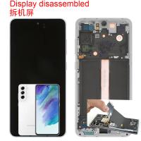 Samsung Galaxy G990 Touch+Lcd+Frame White Disassemble Grade A