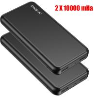 ENEGON 2-Pack Portable Charger Power Bank 10000mAh In Blister