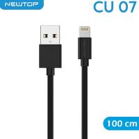 NEWTOP BASICS CU07 SIMPLY CAVO 100CM USB/LIGHTNING (Lightning Iphone - Nero)
