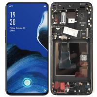Oppo Reno 2 Touch+Lcd+Frame Black Service Pack