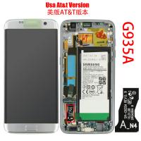 Samsung Galaxy G935A (USA AT&amp;T) Touch+Lcd+Battery Silver Service Pack